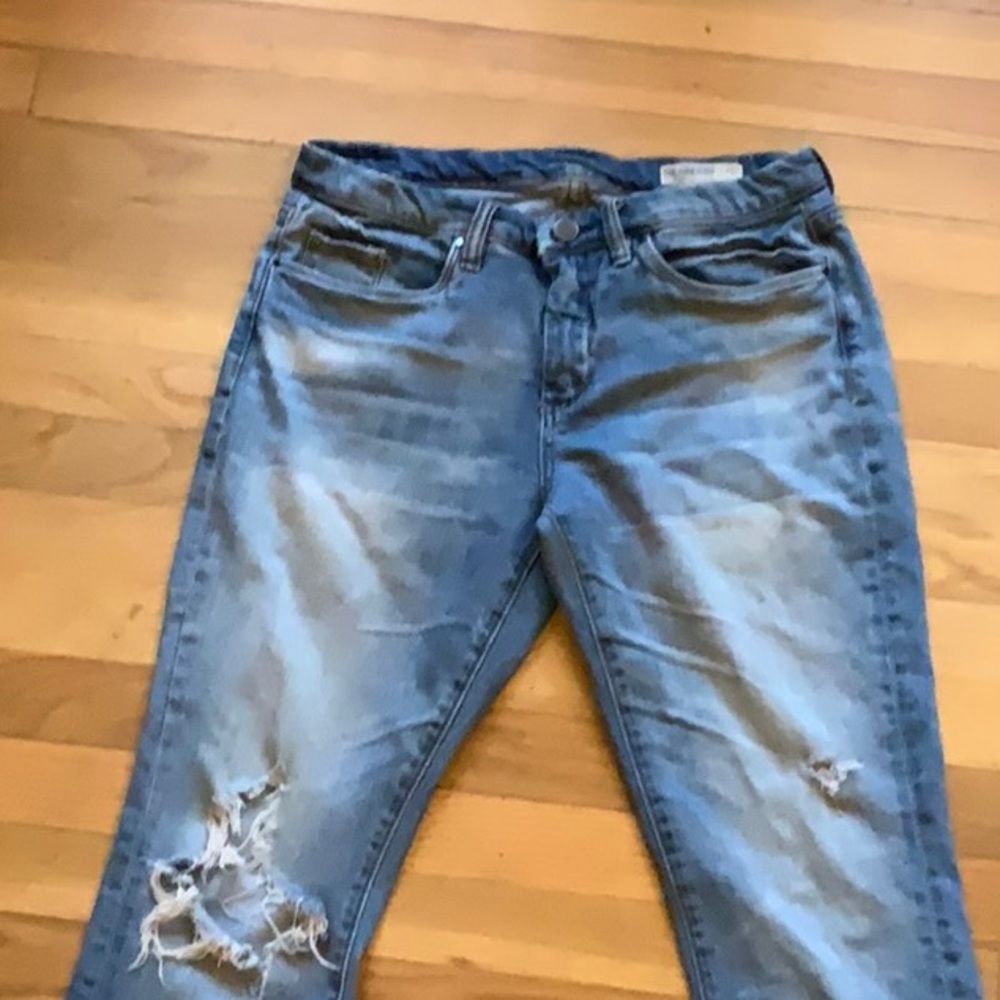 Blank NYC distressed kick flares size 29